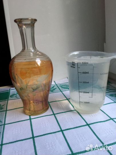 Штоф стеклянный