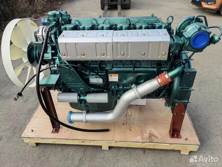 Двигатель в сборе Sinotruk WD615.47 Евро-2 371 л.с