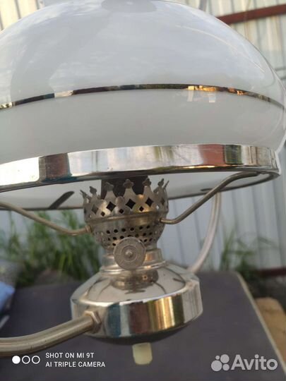 Люстра керосинка потолочная