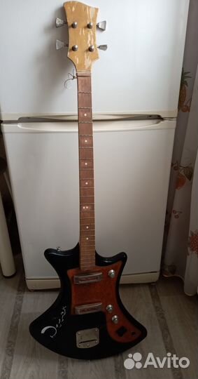 Бас гитара Роден из СССР