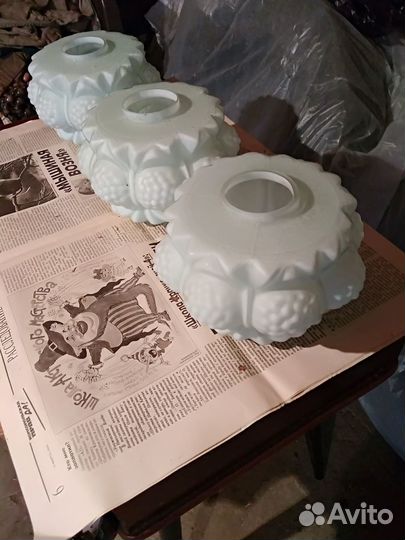 Плафоны для люстры стеклянные