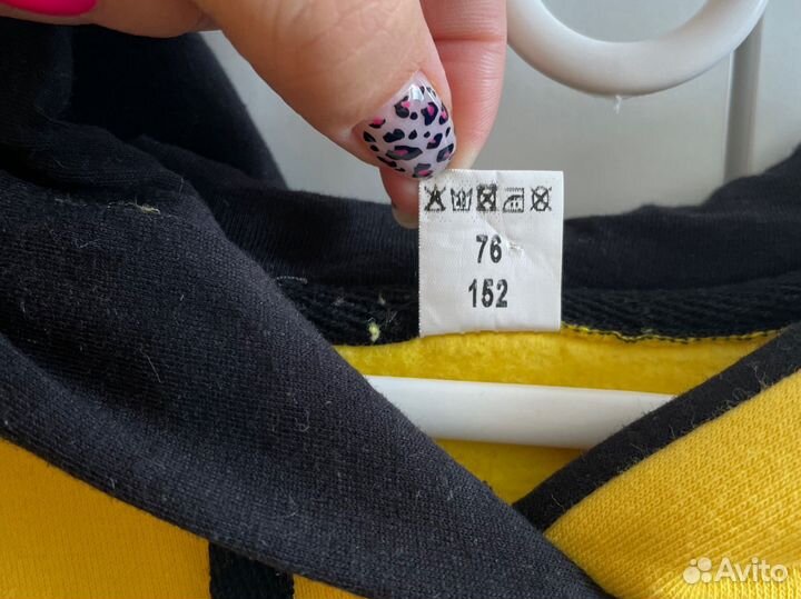Платье толстовка для девочки подростка 152 размер