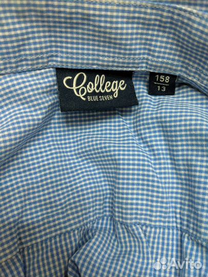Семь школьных рубашек на рост 140-152
