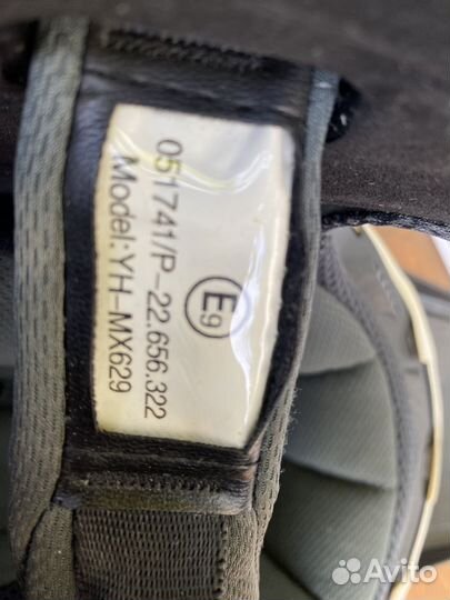 Шлем для мотоцикла кроссовый