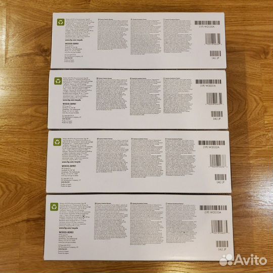 Оригинальный Картриджи HP 415A полный комплект