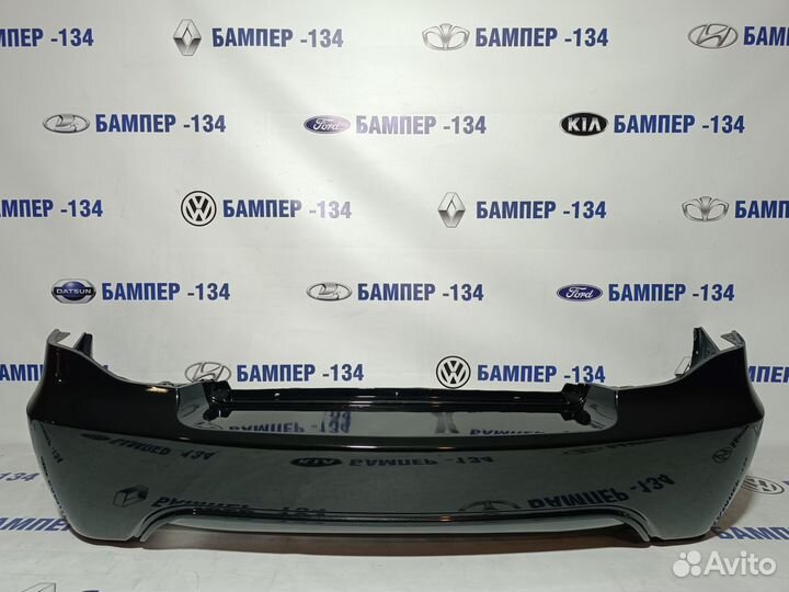 Бампер задний daewoo nexia n 150 черный