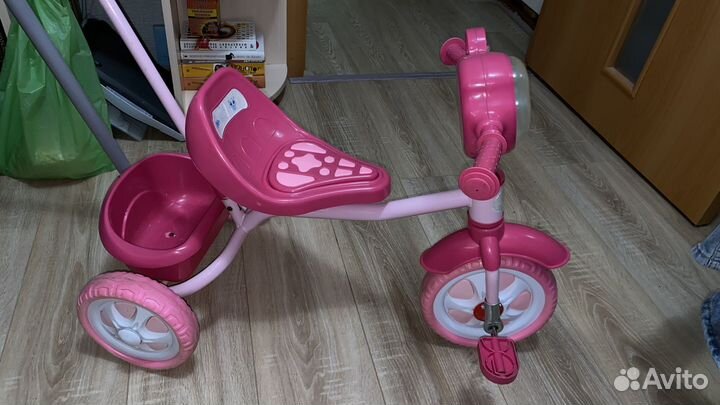 Детский трехколесный велосипед бу