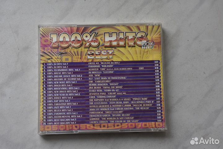 Компакт диск. серии 100hits. Юбилейный 50 выпуск