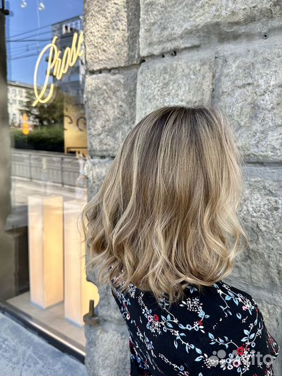 Сложное окрашивание волос