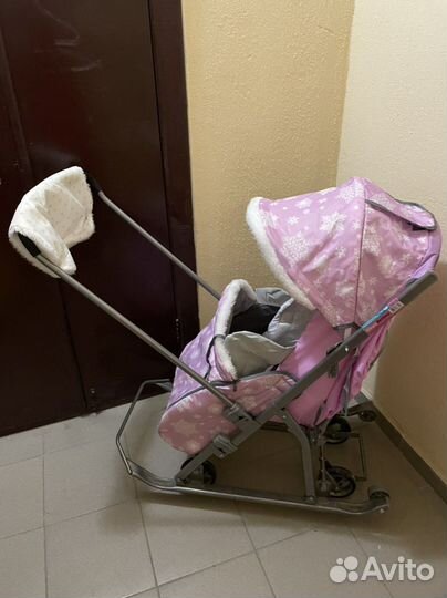 Коляска санки