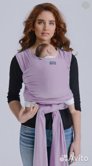 Слинг шарф diva milano лавандовый