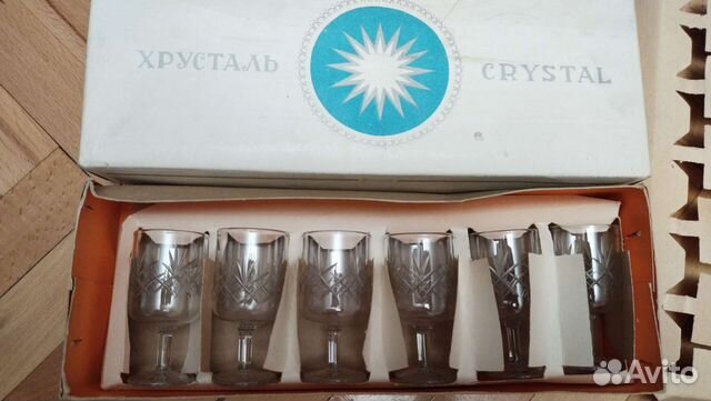 Рюмки "Муха" хрусталь 60 годы СССР купить в Ростове-на-Дону | Хобби и ...