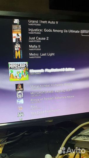 Sony PS3 +28 игр hen 2 джойстика