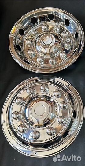 Колпаки из нержавейки 22.5