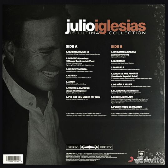 Julio Iglesias – His Ultimate Collection