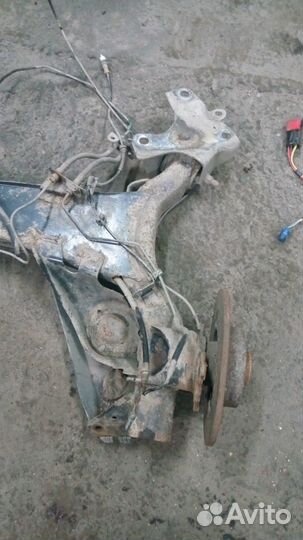 Задняя балка на Рено сценик 2 1.6 МКПП