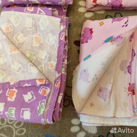 Комплект -подушка для новорожденных и плед