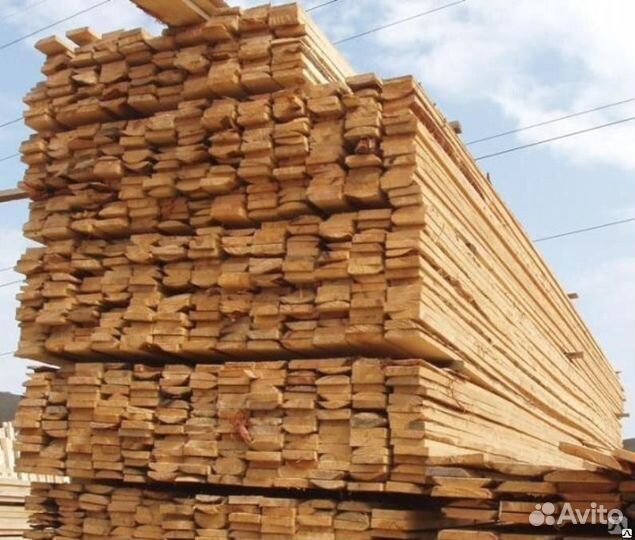 Доска обрезная 50х150х6000