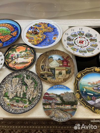 Декоративные тарелки разных стран