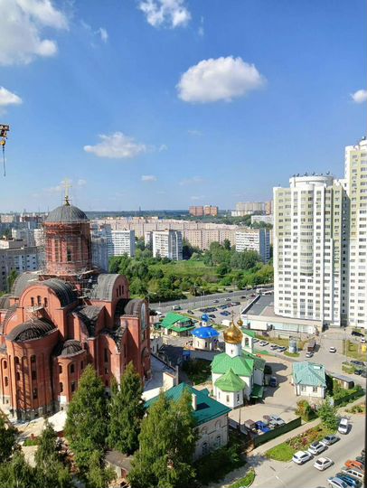 2-к. квартира, 66 м², 15/19 эт.