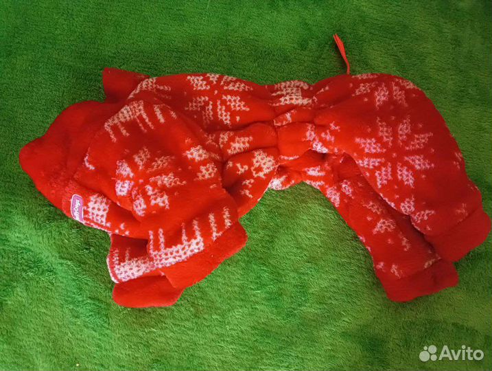 Одежда для собак мелких пород комбинезон зимний