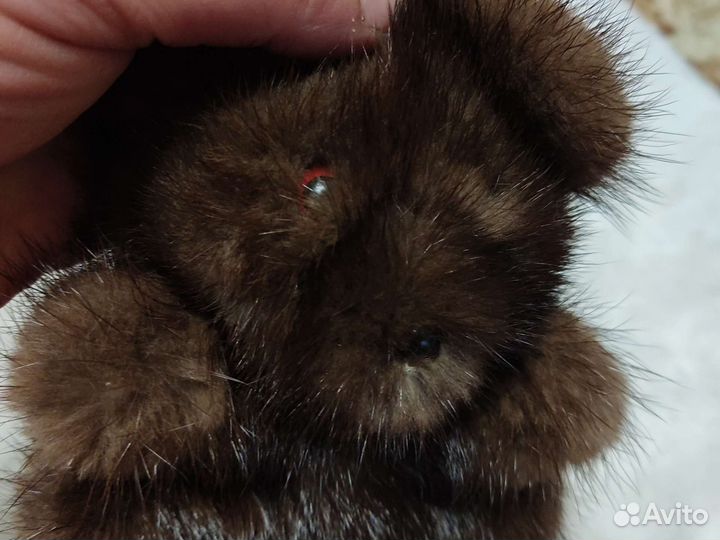 Брелок натуральный мех Каляев