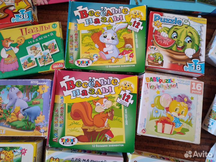 Пазлы для малышей