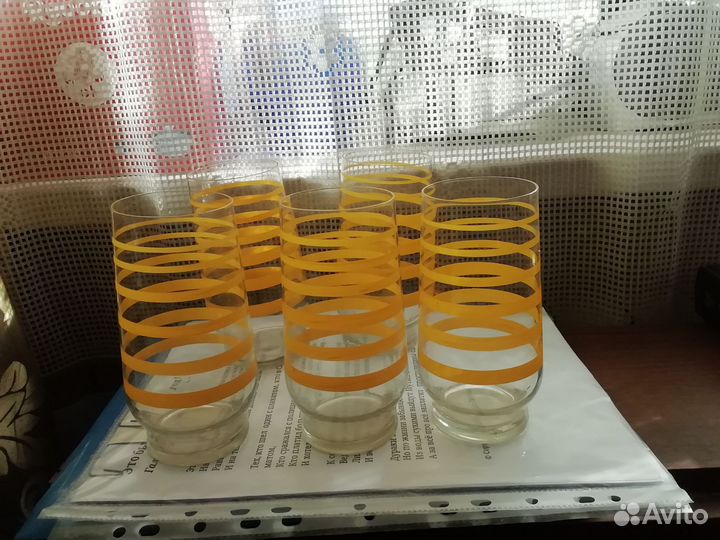 Высокие стаканы