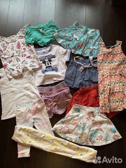 Пакет летних вещей на девочку