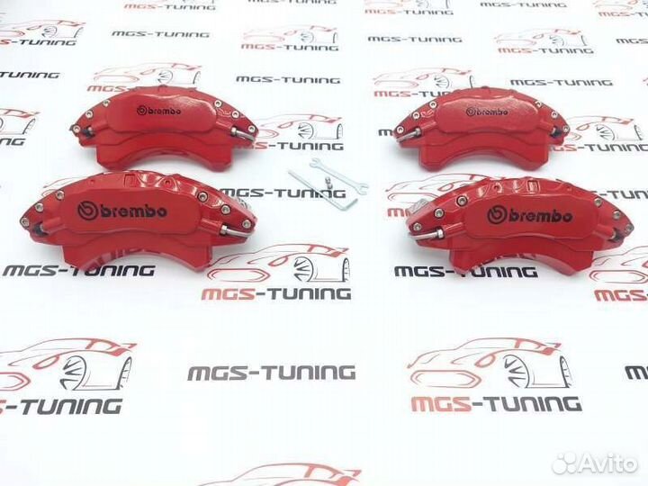 Накладки на суппорта алюминий 2 Ford Mustang 2014+