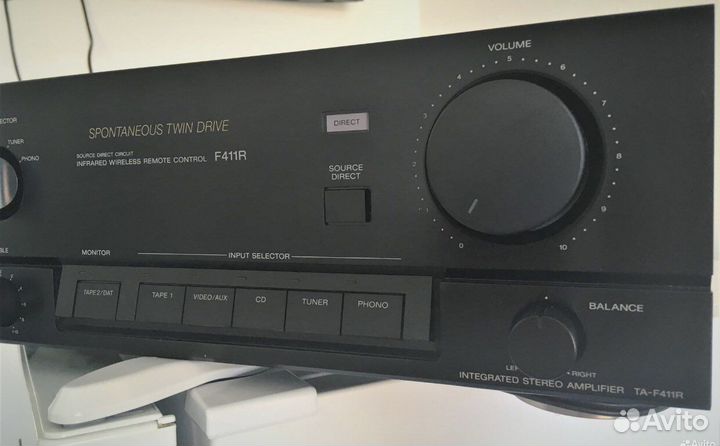 Усилитель sony ta f-411 japan 220v