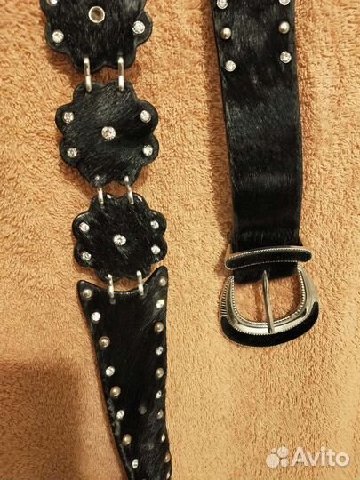 Ремень женский кожаный