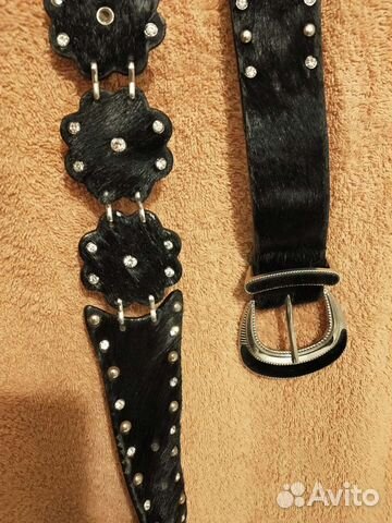 Ремень женский кожаный