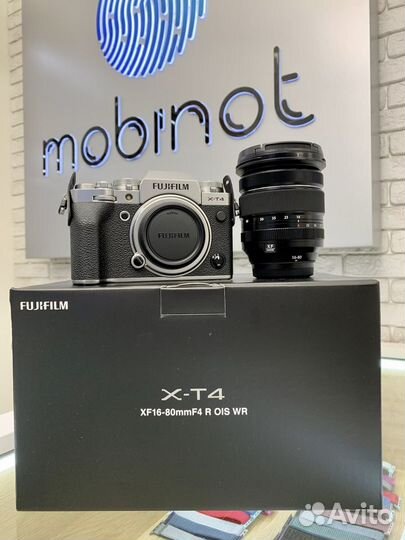 Fujifilm X-T4 Kit 16-80mm Меню