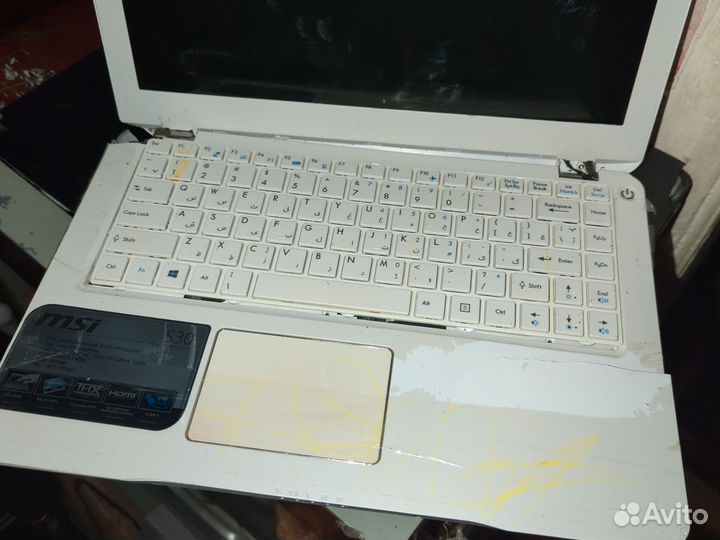 Ноутбук msi ms-1358 на запчасти