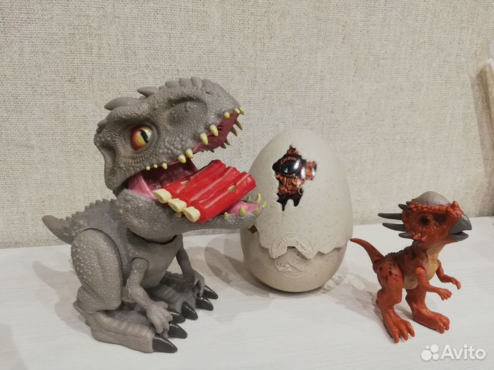 Динозавры jurassic world mattel