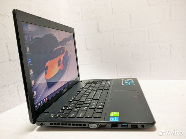 Ноутбук asus 8Gb/SSD+HDD/2 видеокарты/4 ядра