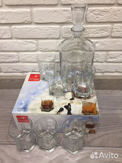 Набор для виски Bormioli rocco Графин и стаканы