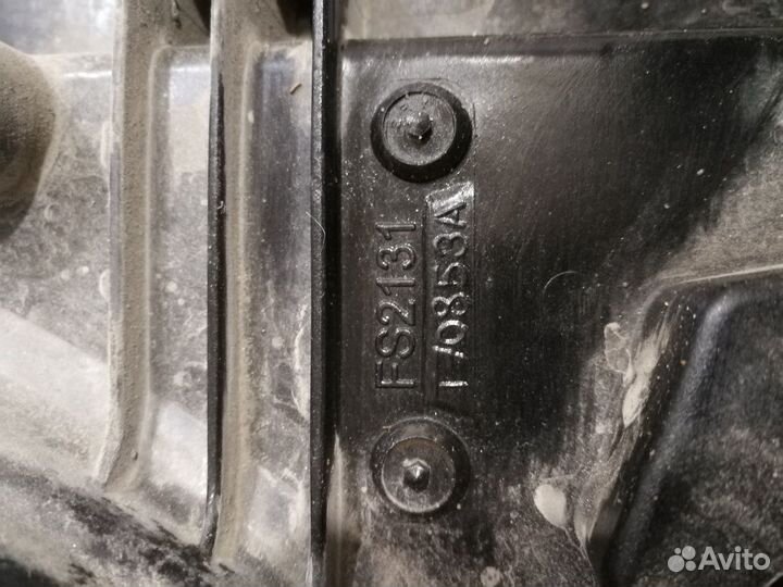 Ниссан кашкай J 11 диффузор с вентилятор