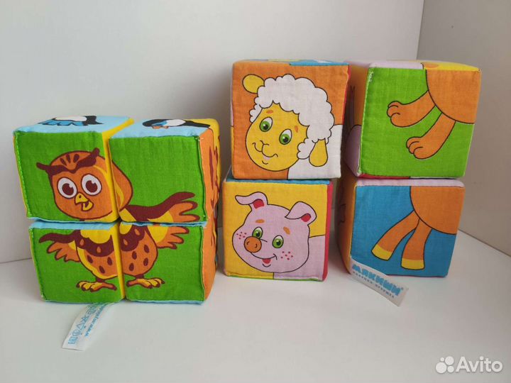 Мягкие кубики