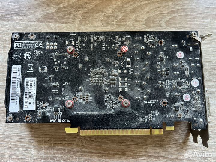 Видеокарта gtx 1050 ti palit