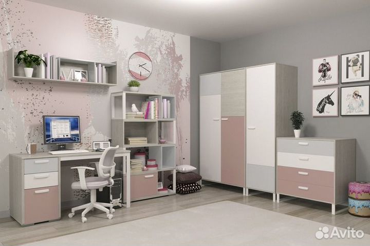 Детская комната liberty pink