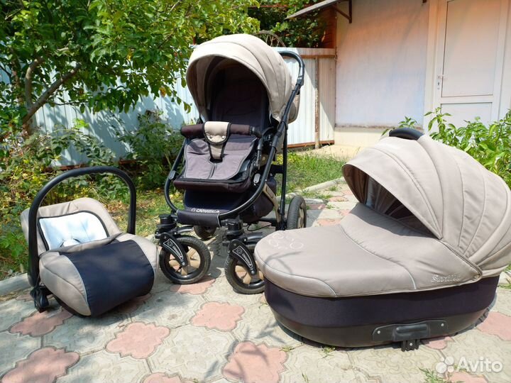 Детская коляска 3 в 1 camarelo