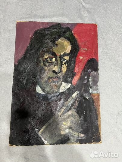 Старинная картина мсалом