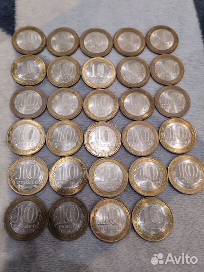 Юбилейные монеты РФ биметалл