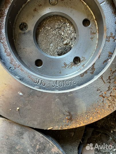 Тормозные диски газ 3110
