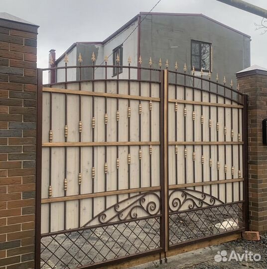 Кованые ворота