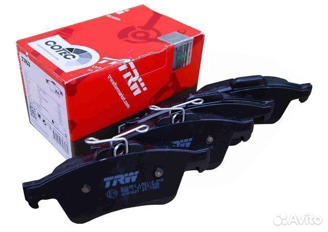 Колодки тормозные дисковые зад