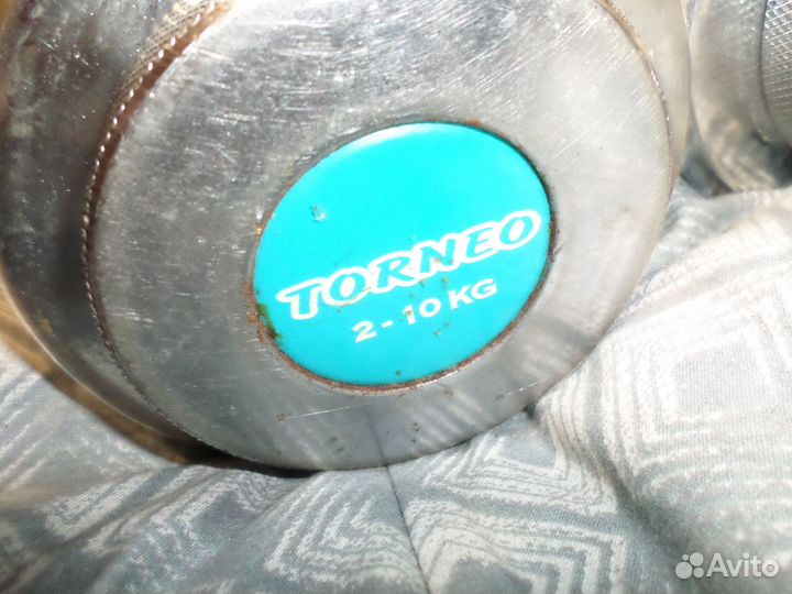 Гантели разборные от 2 до 10 кг
