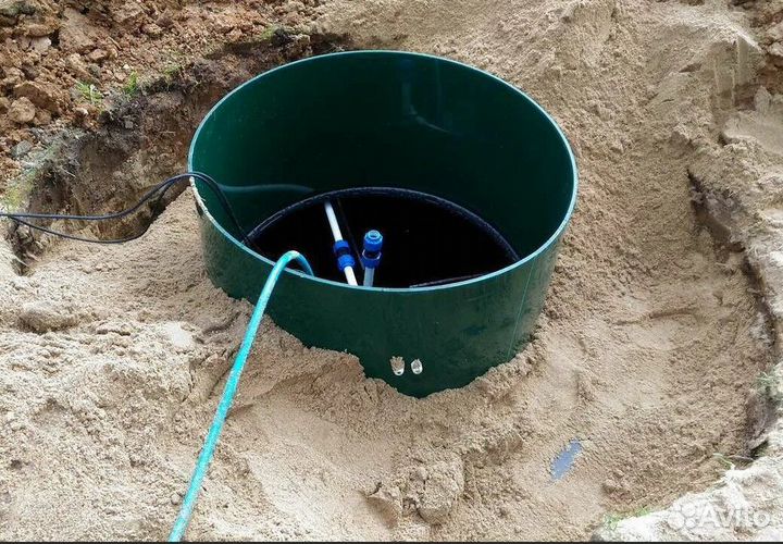 Монтаж автономной канализации септик / биостанция